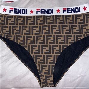 fendi x fila bikini